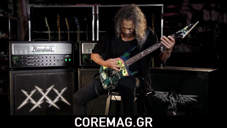 O Kirk Hammett παρουσιάζει το νέο του ενισχυτή